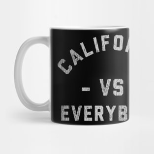 California Vs Evrybody Vintage Mug